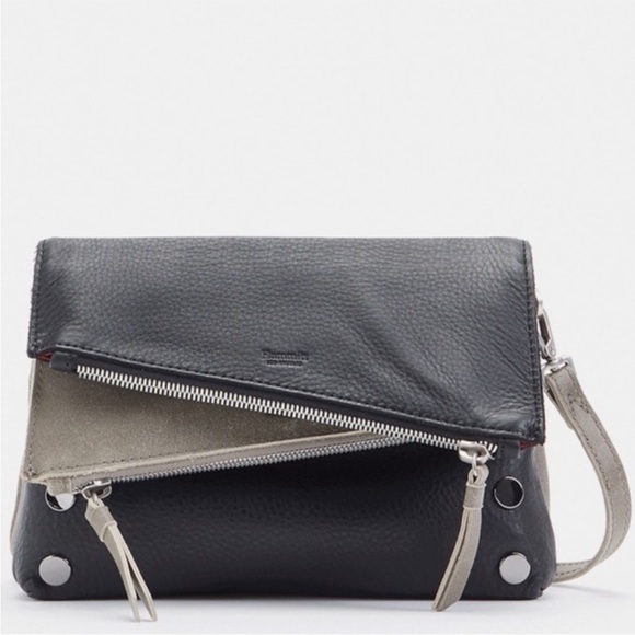 Hammitt Handbags - Hammitt Dillon Medium Black/Cozy Gray NEW